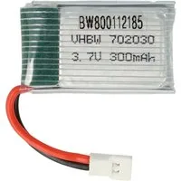 vhbw Akku passend für Revell Quadcopter Atomium 23986 Modellbau RC / Drohnen-Akku Akku Li-Polymer 300 mAh (3,7 V, 1 St), Leistungsfähiger Austausch-Akku für Drohne, Wiederaufladbar, Jede