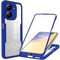 Tec-Expert Handyhülle 360 Grad Hülle für Xiaomi Redmi 13C 6.74 Zoll, 6.74, Rundum Schutz Cover Case Hülle robust