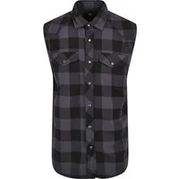 Brandit Jerseyweste Brandit Herren Checkshirt Sleeveless (1-tlg)