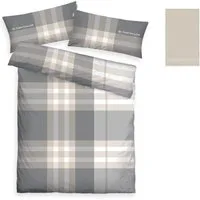 TOM TAILOR HOME Bettwäsche Nick in Gr. 135x200 oder 155x220 cm, Renforcé, 3 teilig, mit Gratiszugabe Gästehandtuch
