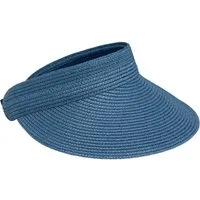 Caspar Strohhut HT027 verstellbare leichte Damen Sommer Schirmmütze Sonnenvisor