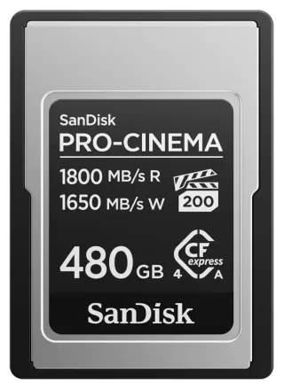 SanDisk PRO-CINEMA | sdcfea-480g-gn4nn | Flash-Speicherkarte - 480