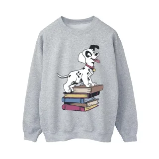 Disney - "101 Dalmatians Books" Sweatshirt für Damen (Grau)