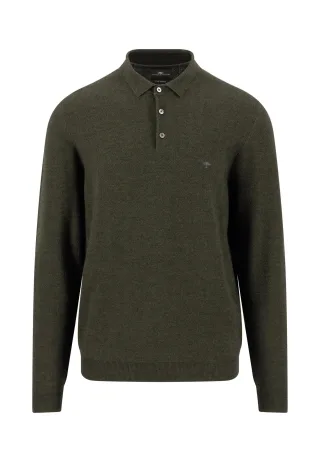 FYNCH-HATTON - Polo, Merino, structure*RWS - Gr. - M
