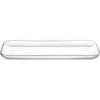 LEONARDO Servierplatte Ciao, Kalk-Natron Glas, (Packung, Platte)