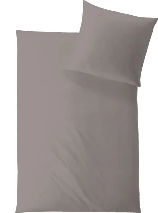 Hefel Bettwäsche "Classic Uni in Gr. 135x200 oder 155x220 cm" Bettwäsche aus TENCEL™, unifarbene Bettwäsche mit Reißverschluss