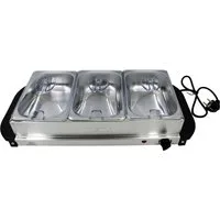 Tristar Warmhalteplatte Tristar BP-6283 Buffet-Servierer inkl. Deckel 200W
