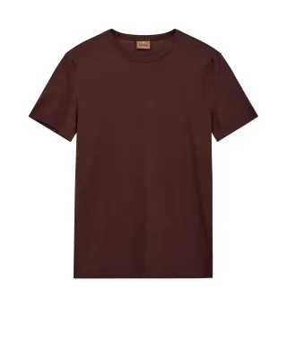 mos mosh gallery - MMGPerry O-Ss Tee bitter chocolate - Gr. - L