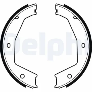 Delphi Bremsbacken hinten Jaguar Xj Xk