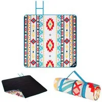 Picknickdecke Aztec 195x200cm Decke Outdoordecke Stranddecke, NILS CAMP