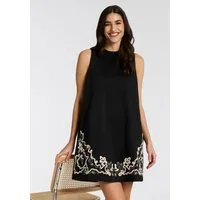 BOSS ORANGE Minikleid Dembrolai Premium Damenmode mit Stickereien, A-Linie