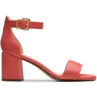 Clarks Clarks Ezoria Mae 26181297 4, Sandaletten, Rot, Damen Sandalette