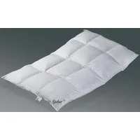 fjödur Federbettdecke Fabiennes Supreme, Bettdecken für Sommer oder Winter, Decke, Füllung: 70% Federn, 30% Daunen, Bezug: 100% Baumwolle, Bettdecke 135x200 cm, allergiker geeignet (für Hausstauballergiker)