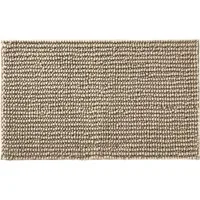 REDBEST Badematte Badematte "Arlington", Höhe 20 mm, eckig, Uni/Hoch- Tiefstruktur