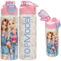 Depesche Trinkflasche DEPESCHE TOPModel Trinkflasche Edelstahl Festival Fun 600ml