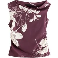 Next One-Shoulder-Top Ärmelloses Oberteil mit asymmetrischer Schulter (1-tlg)