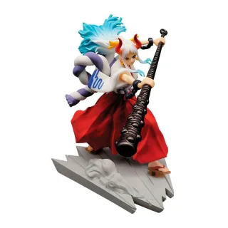 BANPRESTO Figur Statue One Piece Yamato Senkozekkei - Höhe 11cm - Mehrfarbig