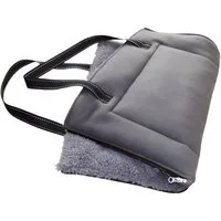 Nobby Tierdecke Matte/Tasche eckig Shanta grau für Hunde
