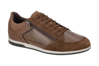 Geox U354GB RENAN Braun Herren Sportliche Halbschuhe Sneaker