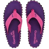 Gumbies Duckbills in Purple/Pink T-Strap-Zehentrenner Hergestellt aus recycelten Materialien
