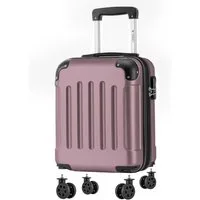 YONSLY Handgepäckkoffer Kabinenkoffer Reisekoffer Trolley mit abnehmbaren Rollrädern, 4 Rollen, ABS-Hartschale mit Zahlenschloss und ergonomischem Gummigriff