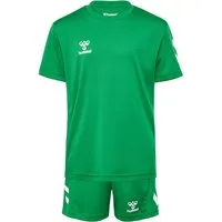 hummel T-Shirt Sportset Regular Fit Logodruck (2-tlg) hmlLOGO SET KIDS