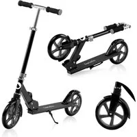lionelo Cityroller LUCA, (Tretroller), Stoßdämpfer Rollen 200mm  Kugellager ABEC7 klappbar Alu