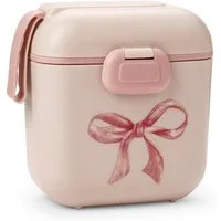 Elodie Lunchbox Elodie Details - Lunchbox Brotdose - Rosy Bow - 14x13,5x8,5 cm, Kunststoff, (Gabel im Deckel, Drei Behälter)