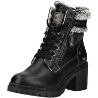 Mustang Shoes Mustang Shoes Stiefelette Lederimitat/Textil High-Heel-Stiefelette