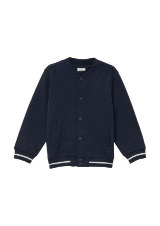 s.Oliver - Sweatshirt Jacke blau - Gr. - 176