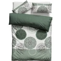 OTTO home Bettwäsche Tesso in Gr. 135x200, 155x220 oder 200x200 cm, Biber, 2 teilig, Bettwäsche mit Ornamenten und in verschiedenen Qualitäten