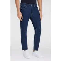 HUGO Tapered-fit-Jeans Brody mit Stone-washed-Finish