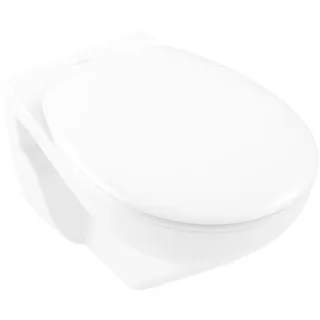 Villeroy und Boch O.novo Wand-WC-Combi-Pack 7682HR01 36x54cm, mit WC-Sitz, Direct Flush, weiß