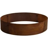 ESTEXO Beetumrandung Pflanzring Metallring Stahl Hochbeet 80 cm Pflanzgefäß Pflanzkübel R