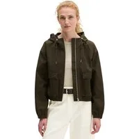 Marc O'Polo Outdoorjacke aus gepeachtem Baumwoll-Canvas