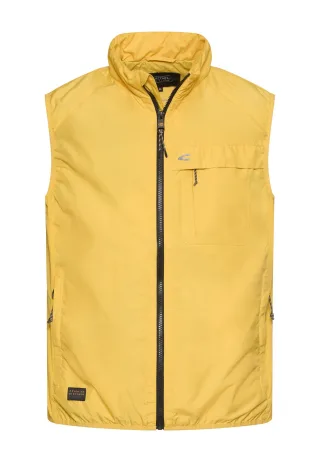 camel active - Leichte Weste aus wasserabweisendem Material sun yellow - Gr. - M