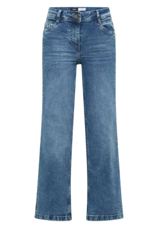 CECIL - Wide Leg Jeans - Style Toronto blau - Gr. - 30
