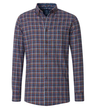 REDMOND - Freizeithemd rot - Gr. - 3XL