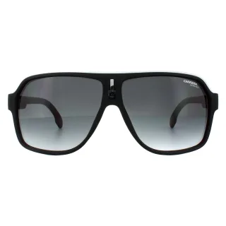 Carrera Aviator Unisex Schwarz Weiß Rot Dunkelgrau Gradient Sonnenbrille