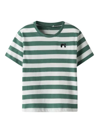 NAME IT - NMMFRIDY SS NREG TOP PB deep jungle - Gr. - 116