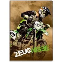 itenga Organisationsmappe itenga Zeugnismappe Motiv Motocross DIN A4