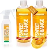Das Blaue Wunder® SWEET ORANGE Orangenreiniger Universalreiniger inkl. Sprühflasche Reinigungskonzentrat