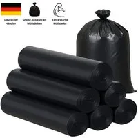 RACEL Müllsack Müllsäcke 120L Schwerlast 60µm Bauschutt Müllbeutel extra stark, Extra stark, reißfest