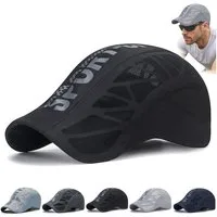 nsihing Baseballhelm Sportkappe Atmungsaktiv, Schnell trocknende Mesh Cap, Verstellbar für Wandern, Angeln, Laufen & Outdoor