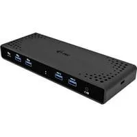 Universal Dual 4K Display Docking Station Power Delivery 85W, Dockingstation schwarz, Anschluss per USB-C