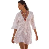 Love & Roses Strandkleid Love & Roses Strand-Kaftan-Cover-up, Regular (1-tlg)