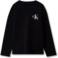 Calvin Klein Jeans Langarmshirt SMALL CHEST MONOLOGO LS T-SHIRT Regular fit mit Logoschriftzug