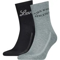 Levi's® Socken LEVIS SHORT CUT SALOON LOGO 2P (2er Pack)