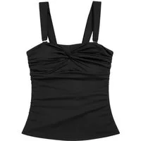 Next Tankini-Top Bauchformendes Tankini-Bandeau-Oberteil (1-St)