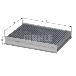 Mahle Aktivkohle-Innenraumfilter Jaguar Xj